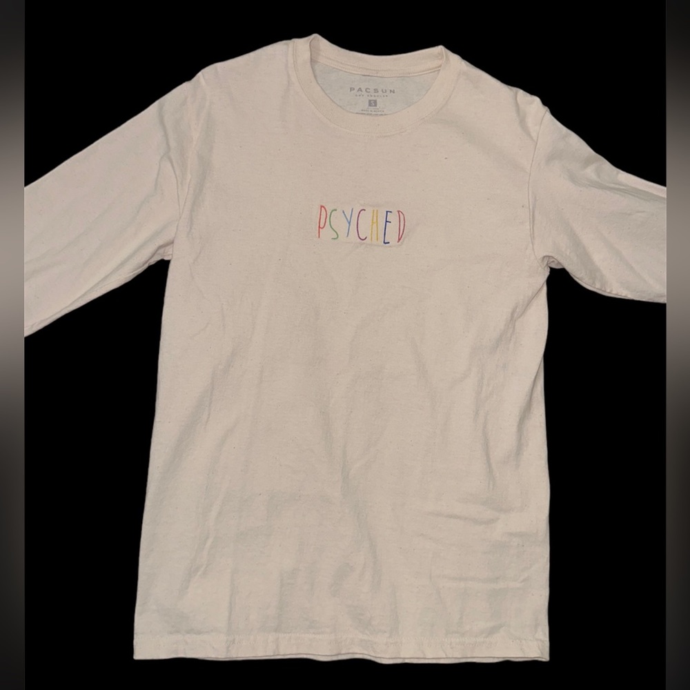 PacSun “Psyched” Long Sleeve Shirt